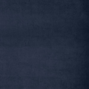 Fabric swatch of a blue plain velvet – suitable for use as a velvet upholstery fabric or velvet curtains